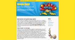 Desktop Screenshot of bingo-geld.com